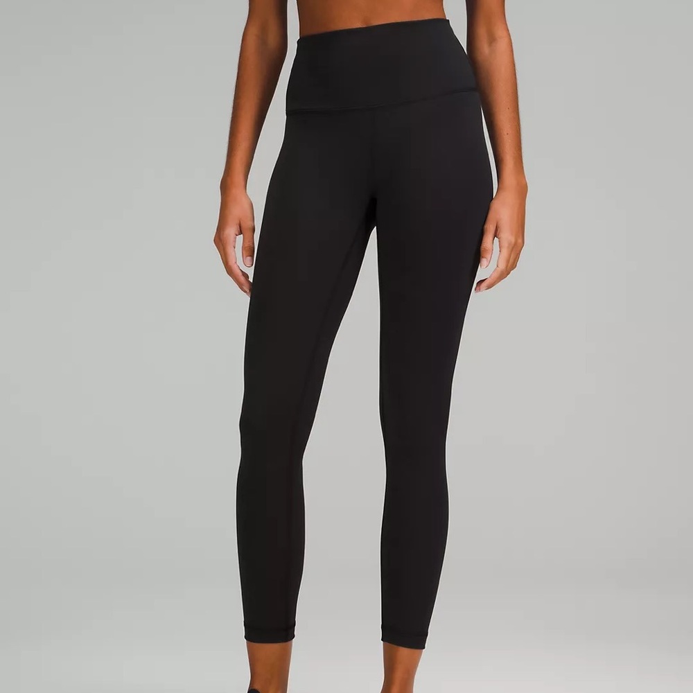 Lululemon Wunder Train 25 inch leggings black 14